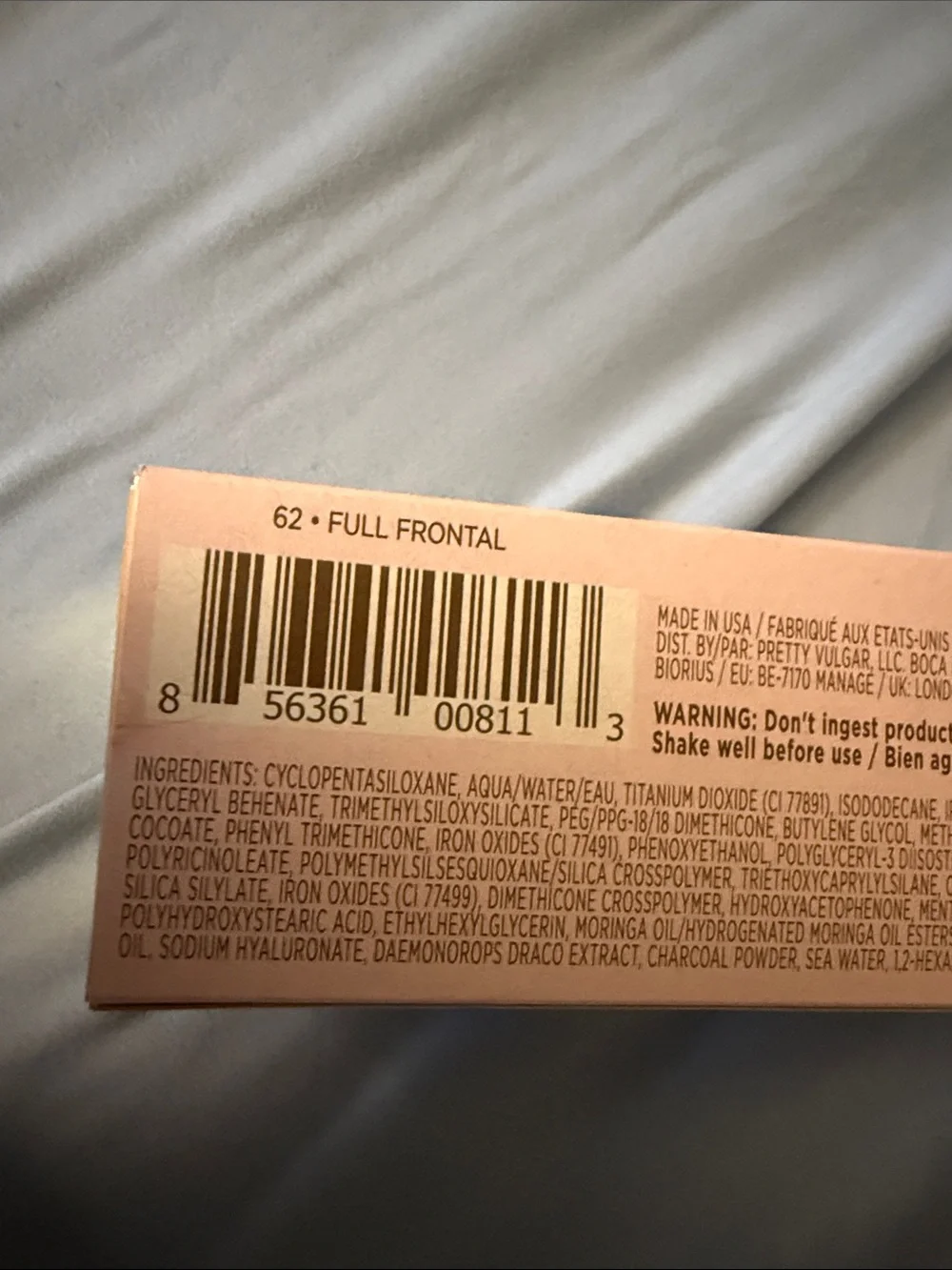 Pretty Vulgar Cool AF Lava Water Foundation 35ml 62